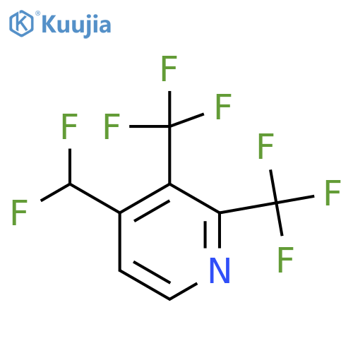 2,3-Bis(trifluoromethyl)-4-(difluoromethyl)pyridine structure