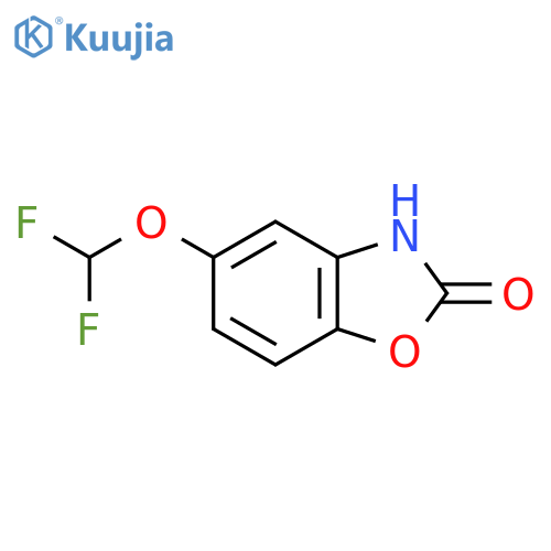 5-(Difluoromethoxy)-2-hydroxybenzo[d]oxazole structure