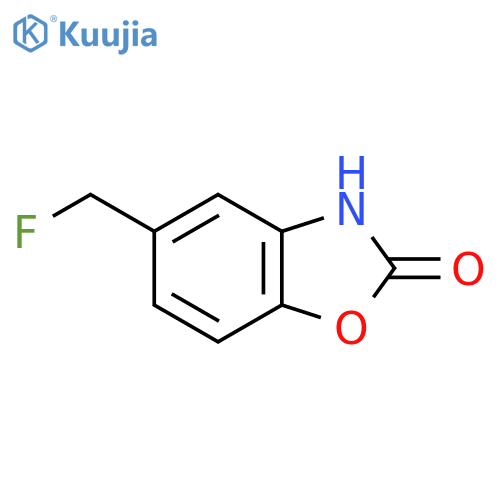 5-(Fluoromethyl)-2-hydroxybenzo[d]oxazole structure