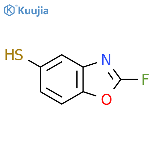 2-Fluoro-5-mercaptobenzo[d]oxazole structure
