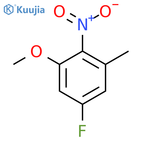 5-Fluoro-3-methyl-2-nitroanisole structure