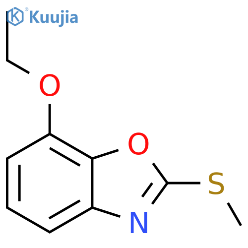 7-Ethoxy-2-(methylthio)benzo[d]oxazole structure