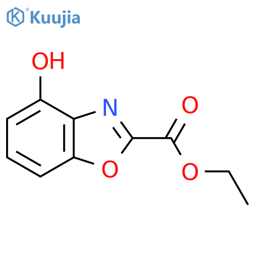 Ethyl 4-hydroxybenzo[d]oxazole-2-carboxylate structure