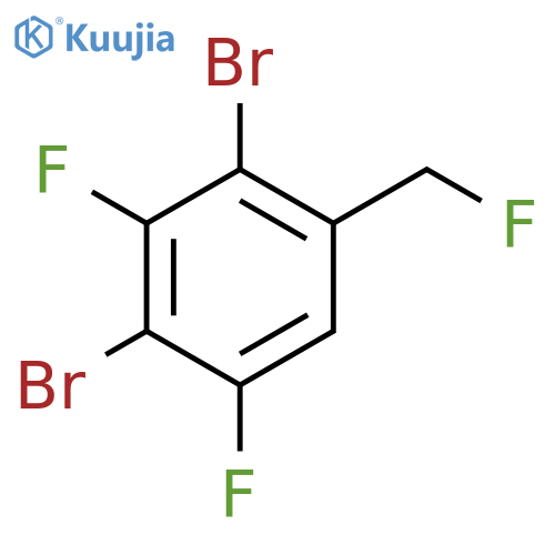 1,3-Dibromo-2,4-difluoro-6-(fluoromethyl)benzene structure