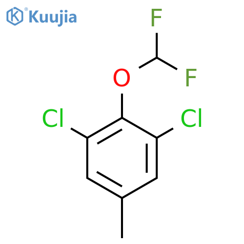 3,5-Dichloro-4-(difluoromethoxy)toluene structure