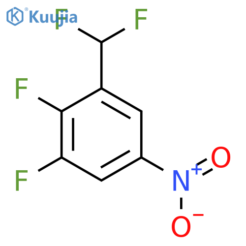 2,3-Difluoro-5-nitrobenzodifluoride structure