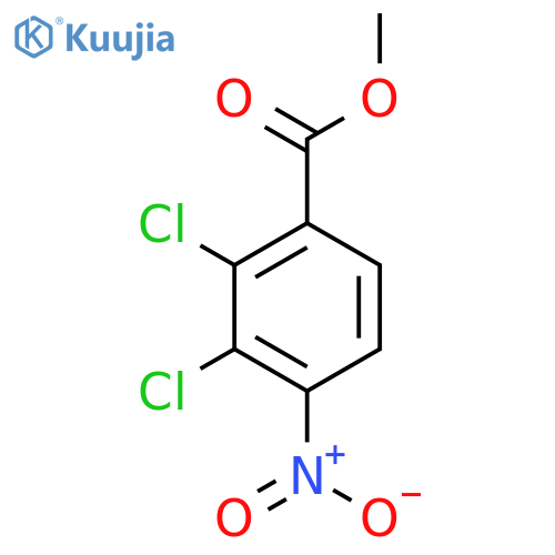 Methyl 2,3-dichloro-4-nitrobenzoate structure