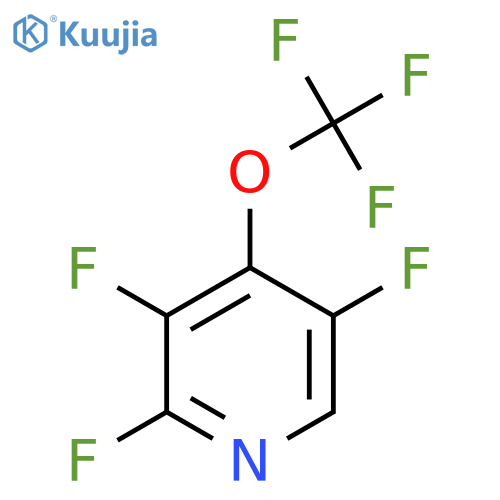 2,3,5-Trifluoro-4-(trifluoromethoxy)pyridine structure
