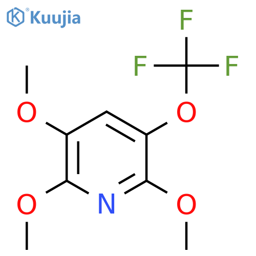 5-(Trifluoromethoxy)-2,3,6-trimethoxypyridine structure