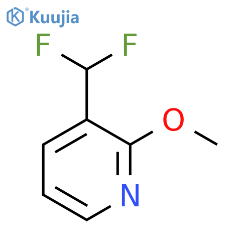 3-(Difluoromethyl)-2-methoxypyridine structure