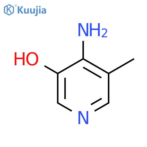 4-Amino-3-hydroxy-5-methylpyridine structure