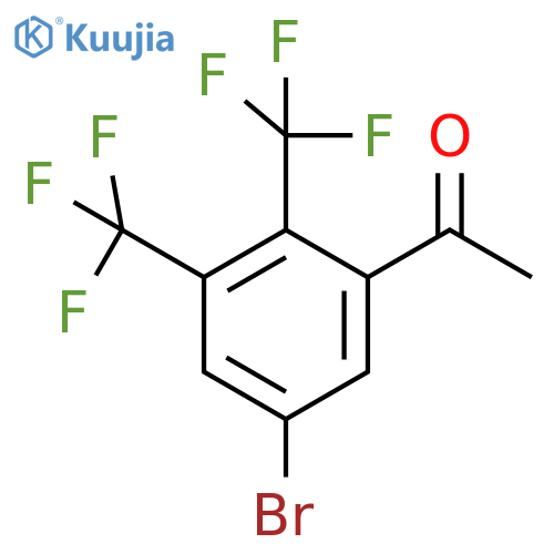 2',3'-Bis(trifluoromethyl)-5'-bromoacetophenone structure