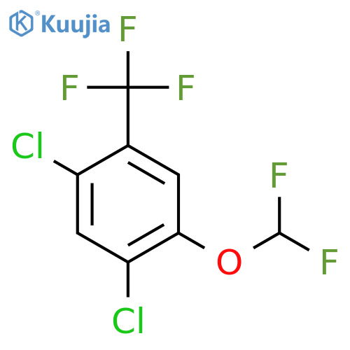 2,4-Dichloro-5-(difluoromethoxy)benzotrifluoride structure