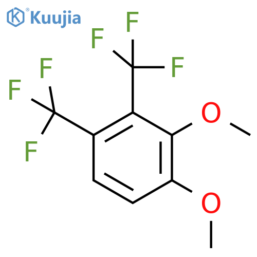 1,2-Bis(trifluoromethyl)-3,4-dimethoxybenzene structure