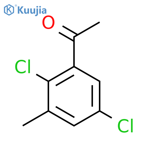 2',5'-Dichloro-3'-methylacetophenone structure