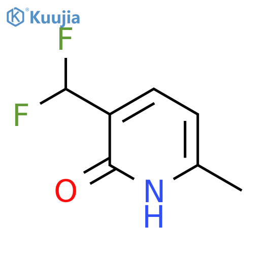3-(Difluoromethyl)-2-hydroxy-6-methylpyridine structure