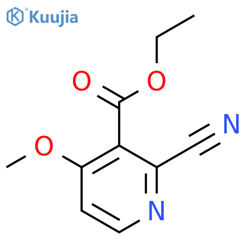 Ethyl 2-cyano-4-methoxynicotinate structure