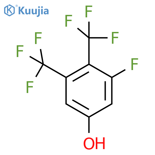 3,4-Bis(trifluoromethyl)-5-fluorophenol structure