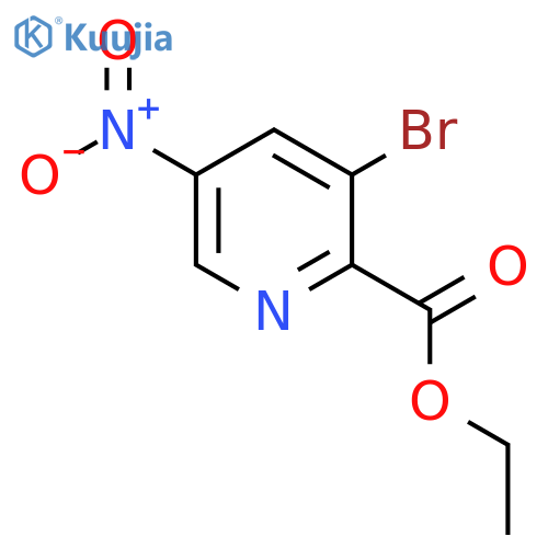 Ethyl 3-bromo-5-nitropicolinate structure