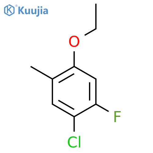 5-Chloro-2-ethoxy-4-fluorotoluene structure