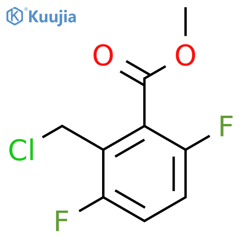 Methyl 2-chloromethyl-3,6-difluorobenzoate structure