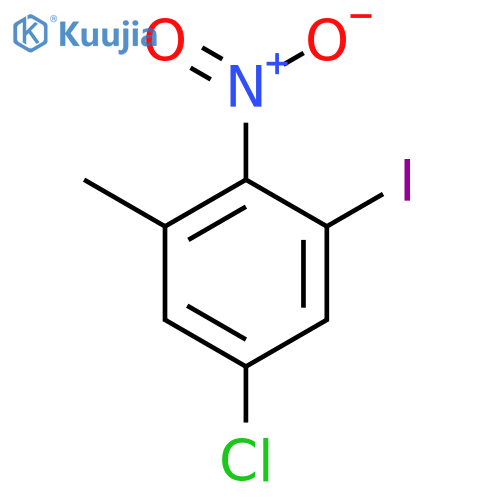 5-Chloro-3-iodo-2-nitrotoluene structure