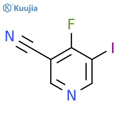 4-Fluoro-5-iodonicotinonitrile structure