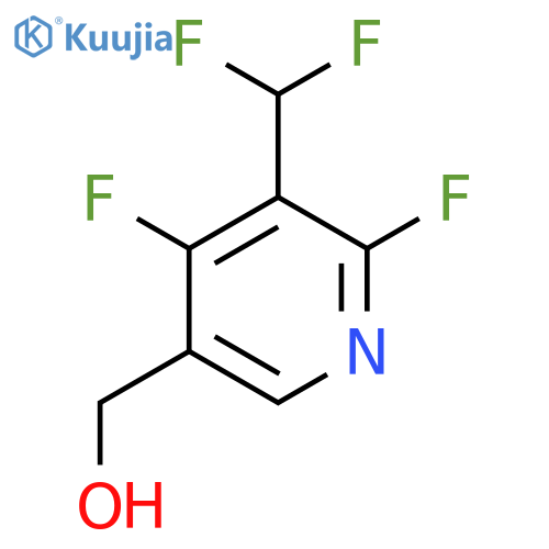 2,4-Difluoro-3-(difluoromethyl)pyridine-5-methanol structure