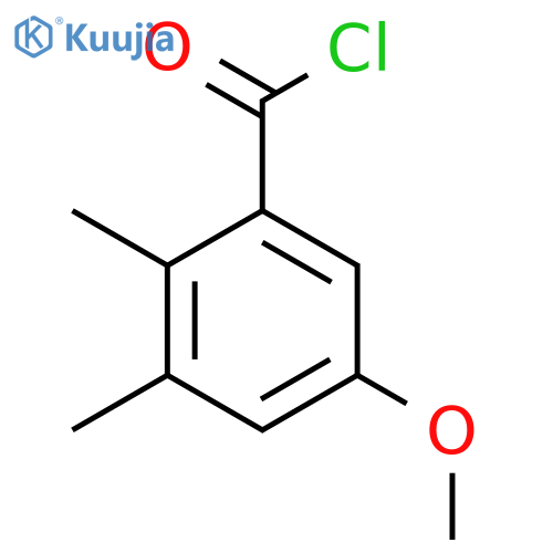 2,3-Dimethyl-5-methoxybenzoyl chloride structure