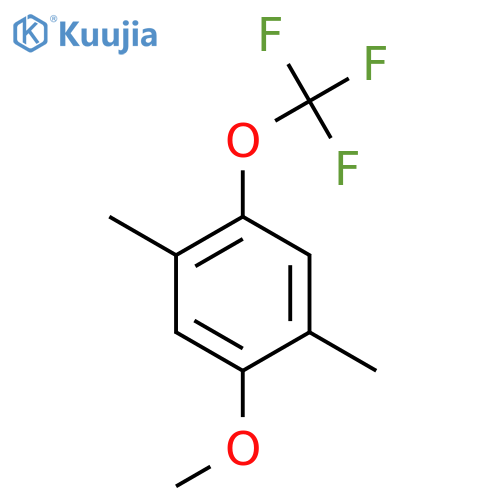 2,5-Dimethyl-4-(trifluoromethoxy)anisole structure