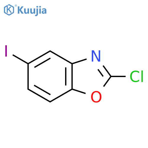 2-Chloro-5-iodobenzo[d]oxazole structure