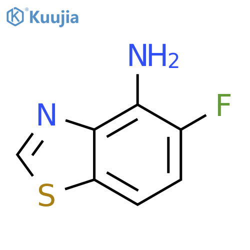 4-Amino-5-fluorobenzothiazole structure