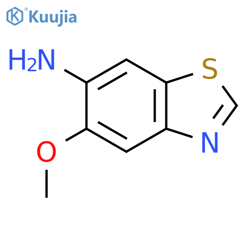 6-Amino-5-methoxybenzothiazole structure