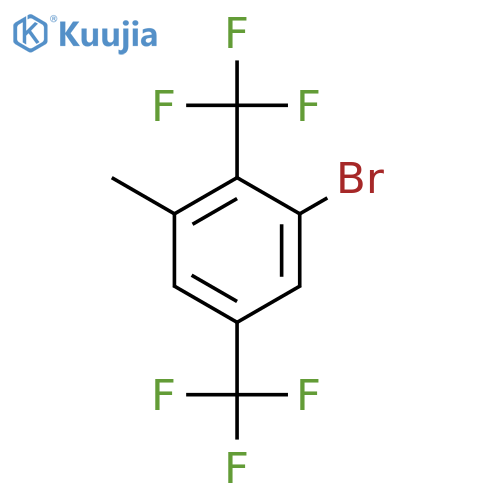 2,5-Bis(trifluoromethyl)-3-bromotoluene structure