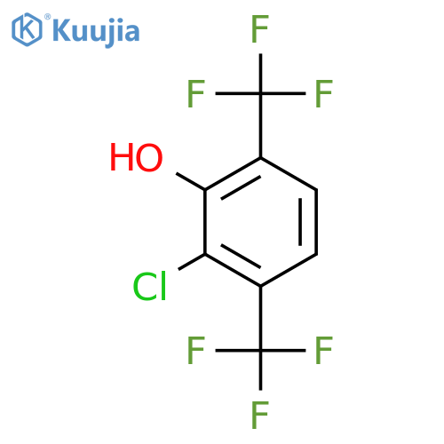3,6-Bis(trifluoromethyl)-2-chlorophenol structure