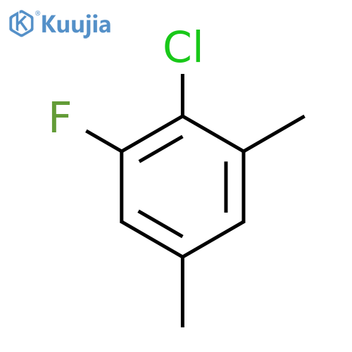 1-Chloro-2,4-dimethyl-6-fluorobenzene structure