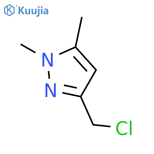 3-(Chloromethyl)-1,5-dimethyl-1H-pyrazole structure