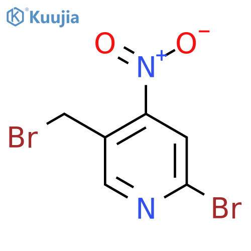 2-Bromo-5-bromomethyl-4-nitropyridine structure