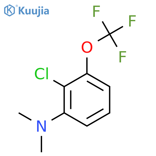 1-Chloro-2-dimethylamino-6-(trifluoromethoxy)benzene structure