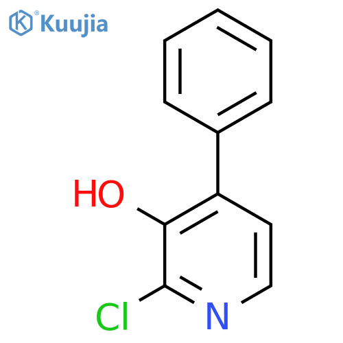 2-Chloro-3-hydroxy-4-phenylpyridine structure