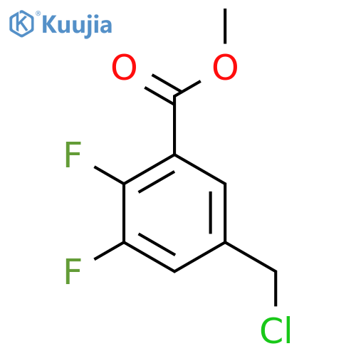 Methyl 5-chloromethyl-2,3-difluorobenzoate structure