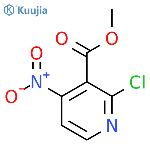 Methyl 2-chloro-4-nitronicotinate structure
