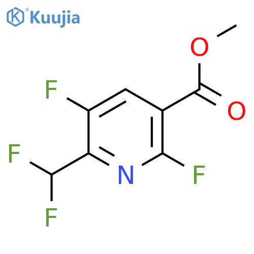 Methyl 3,6-difluoro-2-(difluoromethyl)pyridine-5-carboxylate structure