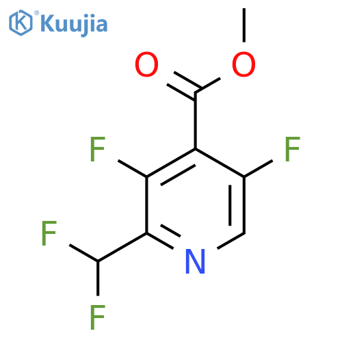 Methyl 3,5-difluoro-2-(difluoromethyl)pyridine-4-carboxylate structure