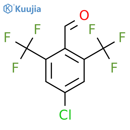 2,6-Bis(trifluoromethyl)-4-chlorobenzaldehyde structure