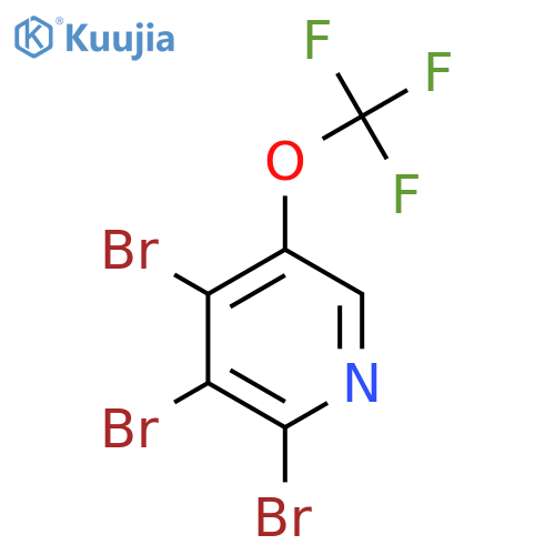 2,3,4-Tribromo-5-(trifluoromethoxy)pyridine structure