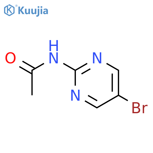 2-Acetamido-5-bromopyrimidine structure