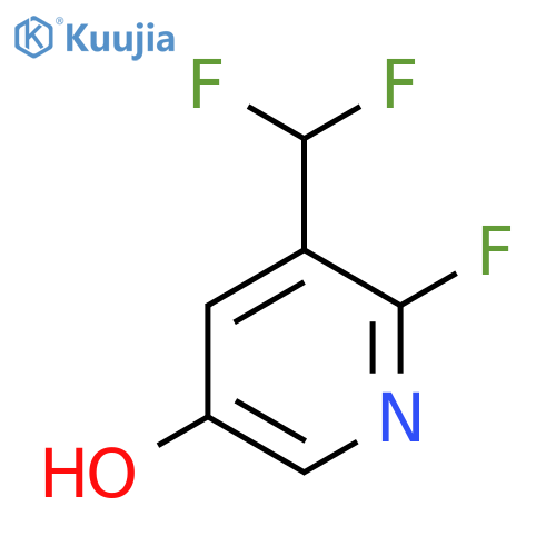 5-(Difluoromethyl)-6-fluoropyridin-3-ol structure