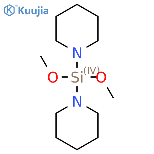 Dipiperidinodimethoxysilane structure