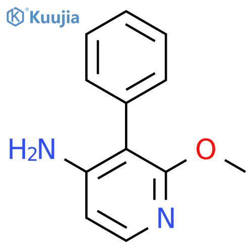 4-Amino-2-methoxy-3-phenylpyridine structure